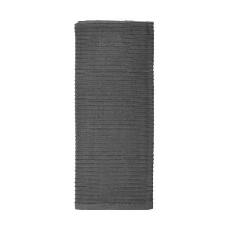 Mukitchen 19x28 GRY Ridged Towel 6615-1538